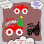 Christmas Truck Svg, Monster Truck Svg, Merry Christmas Svg Dxf Png, Kids Cut File