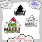 Grinch Svg , Merry Christmas Svg, Grinch Fingers Christmas SVG, Grinch Shirt Design, Buffalo Plaid