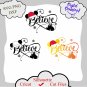 Believe in Magic svg, minnie mouse svg, Mickey Head svg, castle svg, Disney believe svg