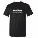 ENGINEER Never Wrong TShirt - Mens Technician Engineering T Shirt