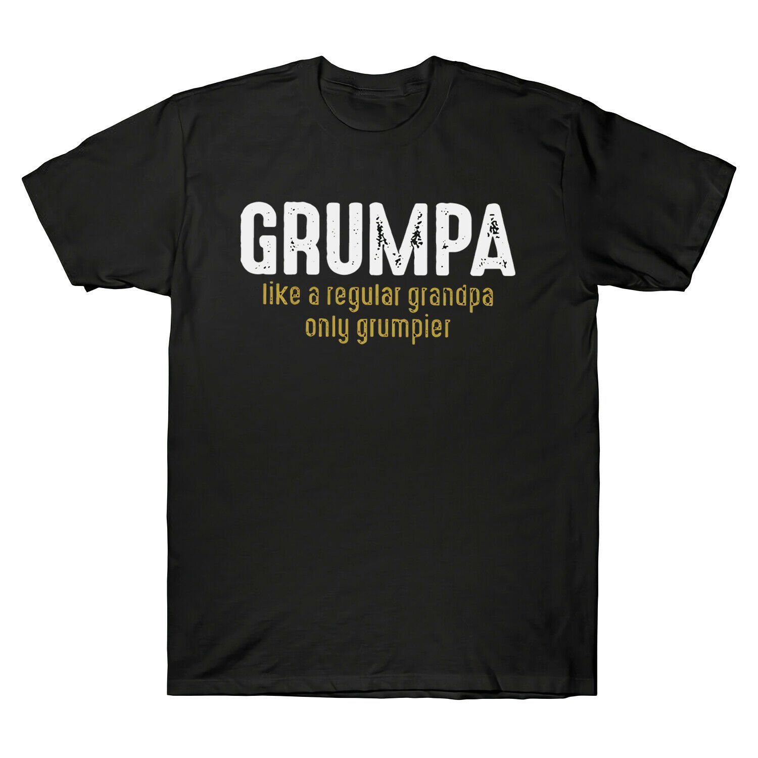 Grumpa Like A Regular Grandpa Only Grumpier Funny  T-Shirt