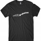Evolution Of Santa Mens Funny Unisex Christmas T-Shirt Gildan G500