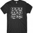 Family Man Evolution Mens Funny Unisex T-Shirt Gildan G500