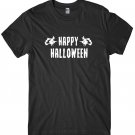 Happy Halloween Mens Funny Unisex Halloween T-Shirt Gildan G500