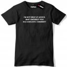 I'm Not Great At Advice Funny Sarcastic Mens Premium T-Shirt Slogan Tee Gildan G500
