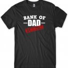 Bank Of Dad In Liquidation Mens Funny Unisex T-Shirt Gildan G500 Tee