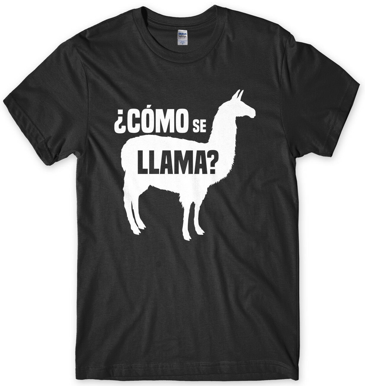 Como Se Llama! Mens Funny Unisex T-Shirt Gildan G500 Tee