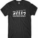 Drummers Girlfriend Guitarist Evolution Mens Funny Unisex T-Shirt Gildan G500 Tee