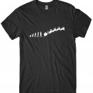 Evolution Of Santa Mens Funny Unisex Christmas T-Shirt Gildan G500 Tee