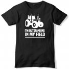 I'm Outstanding In My Field Mens Funny Unisex T-Shirt Gildan G500 Tee