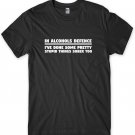 In Alcohols Defence Funny Mens Unisex T-Shirt Gildan G500 Tee