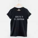 Addicted To My Smartphone T-Shirt  Gildan G500 Tee