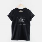 All Things Are Possible With Coffee And A Cute Outfit T-Shirt Gildan G500 Tee