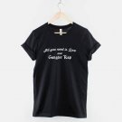 Gangster Rap Love Fashion Slogan Shirt Gildan G500 Tee