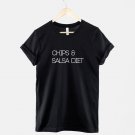 Chips and Salsa Diet T Shirt  Mexican Fiesta Party T-Shirt  Gildan G500 Tee