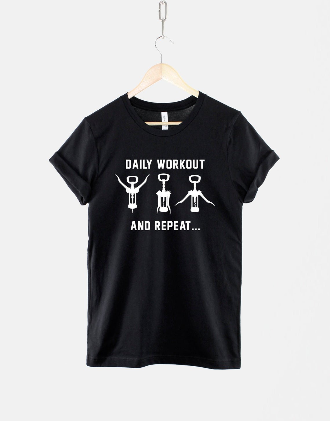 Daily Workout Wine Tshirt  Wineo T-shirt Gildan G500 Tee