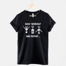 Daily Workout Wine Tshirt  Wineo T-shirt Gildan G500 Tee