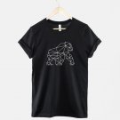Geometric Gorilla Shirt Geometric Ape Gildan G500 Tee