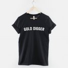 Gold Digger Tshirt  Girl Tumblr Slogan T-Shirt   Gildan G500 Tee