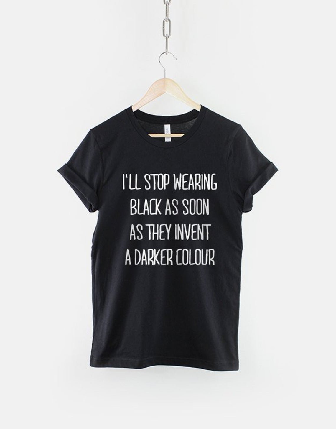 Goth Clothing Emo Shirt Black T-Shirt  Gildan G500 Tee
