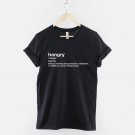Hangry T-Shirt Dictionary Excerpt Hungry    Gildan G500 Tee