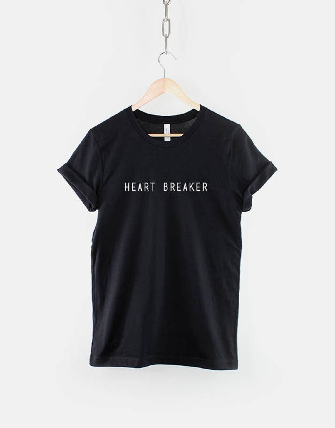 Heart Breaker Tshirt Girls Love Single Hipster TShirt Gildan G500 Tee