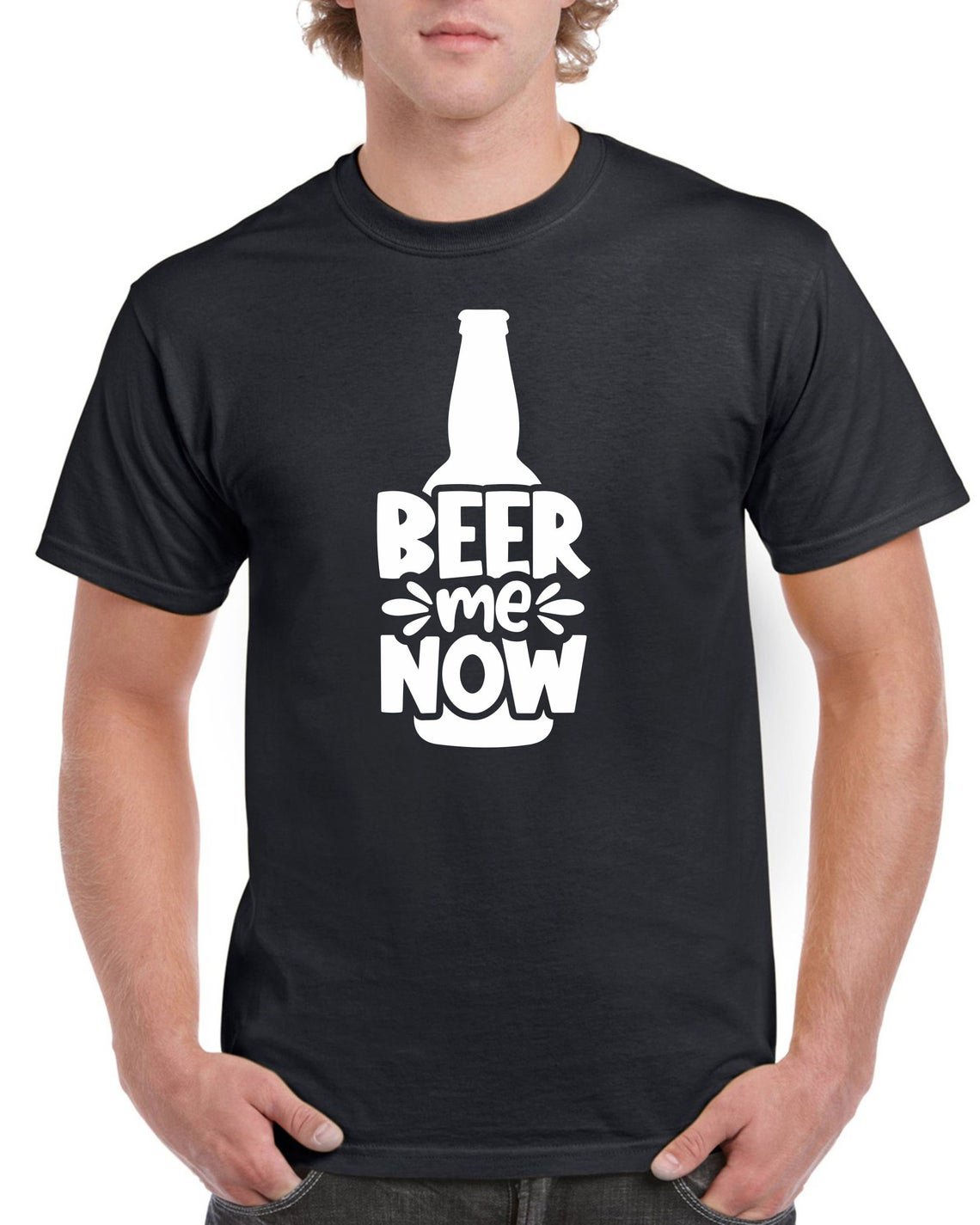 Fathers Day Gift Birthday Gift For Dad Beer Me Now Dad Birthday T Shirt