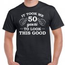Mens 50th Birthday 50th Birthday Gifts T Shirt Top Shirt Gift Present Fifty