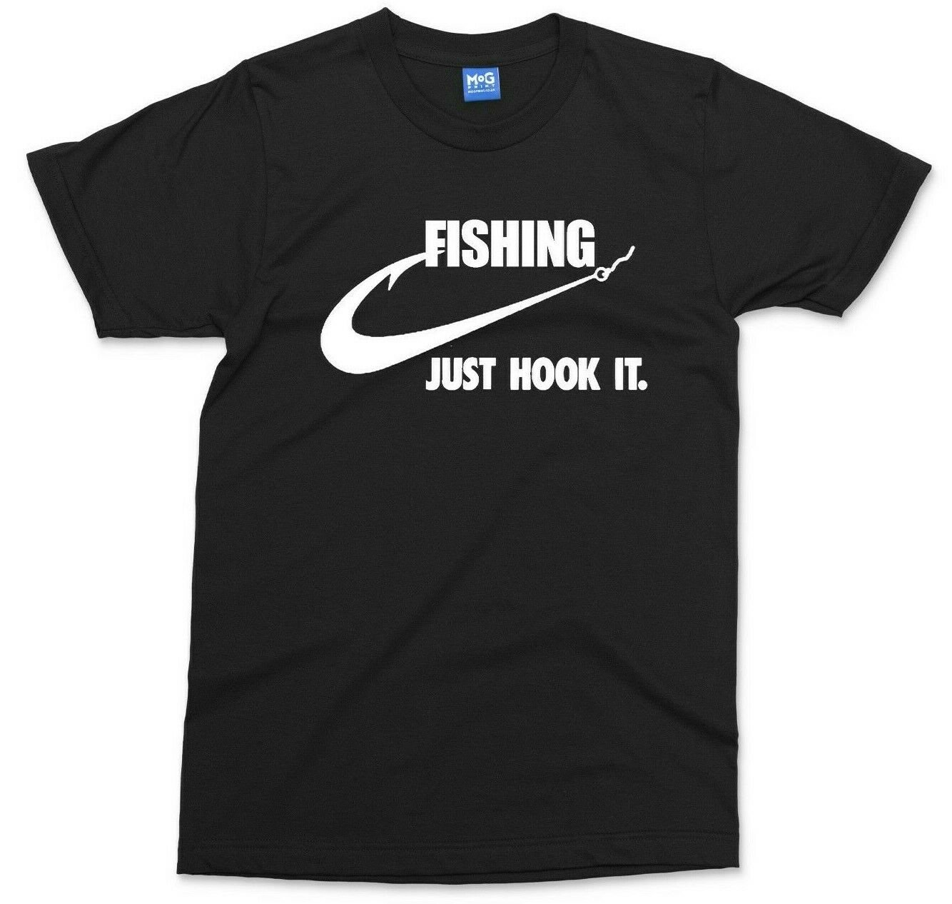 Fishing Just Hook it T-shirt Funny Fisherman Fish