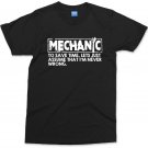 Mechanic T-shirt Funny Save Time Repairman Tee Top Dad Father's Day Gift