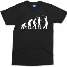 Mens Funny Golf Evolution T shirt Sport Dad Golfer Gift for him Present Tee