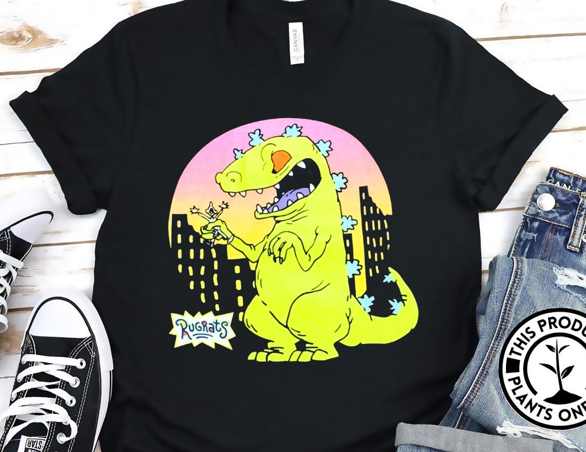 Funny Dinosaurs Rugrats Reptar Unisex Gift T-Shirt