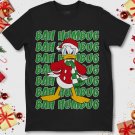 Donald Duck Bah Humbug Christmas Text Stack Christmas Unisex Gift T-Shirt