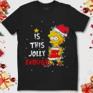 Lisa Simpson Christmas Costume Is This Jolly Enough Unisex Gift T-Shirt