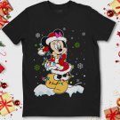Minnie Mouse Christmas Disney Snow Funny Merry Christmas Unisex Gift T-Shirt
