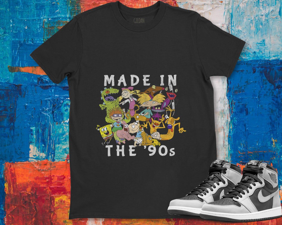 Made In the 90s cartoon characters Unisex Gift T-Shirt