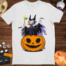 Daisy Duck Witch On Pumpkin Halloween Costume Unisex Gift T-Shirt