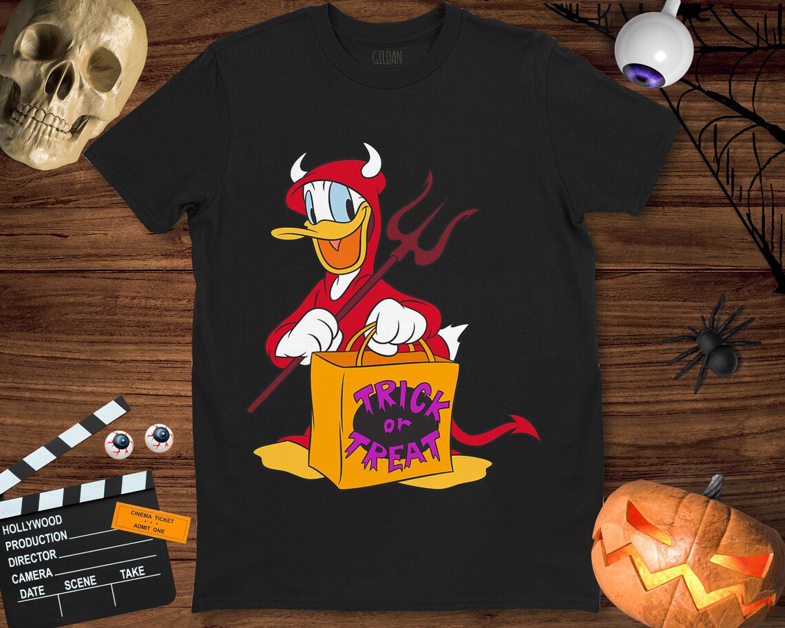 Daisy Disney Halloween Daisy Duck Witch Costume Fa-Boo-Lous Unisex Gift T-Shirt