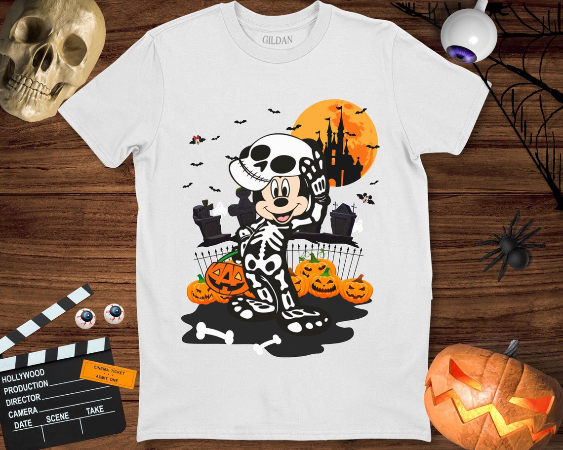 Disney Halloween Mickey Mouse Witch Costume Halloween Unisex Gift T-Shirt