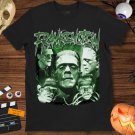 Frankenstein Horror Face Poster Halloween Unisex Gift T-Shirt