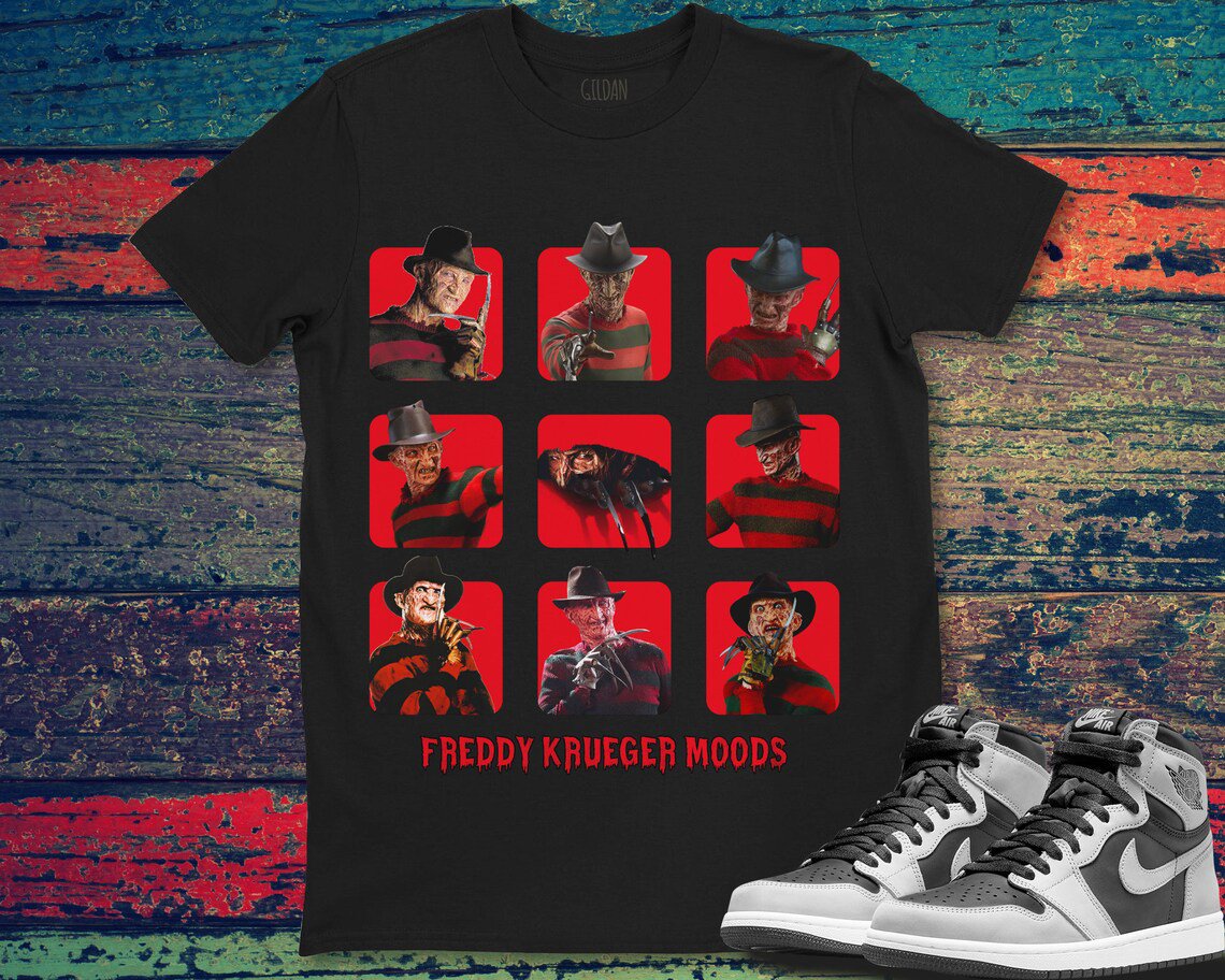 Frankenstein Horror Face Poster Halloween Unisex Gift T-Shirt