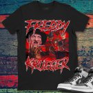 Freddy Krueger Poster Halloween Graphic Horror Movie Unisex Gift T-Shirt