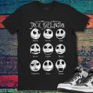 Jack Skellington Disney The Nightmare Before Christmas Emotional Graphic Unisex Gift T-Shirt