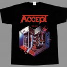 ACCEPT METAL HEART UDO NEW BLACK T-SHIRT