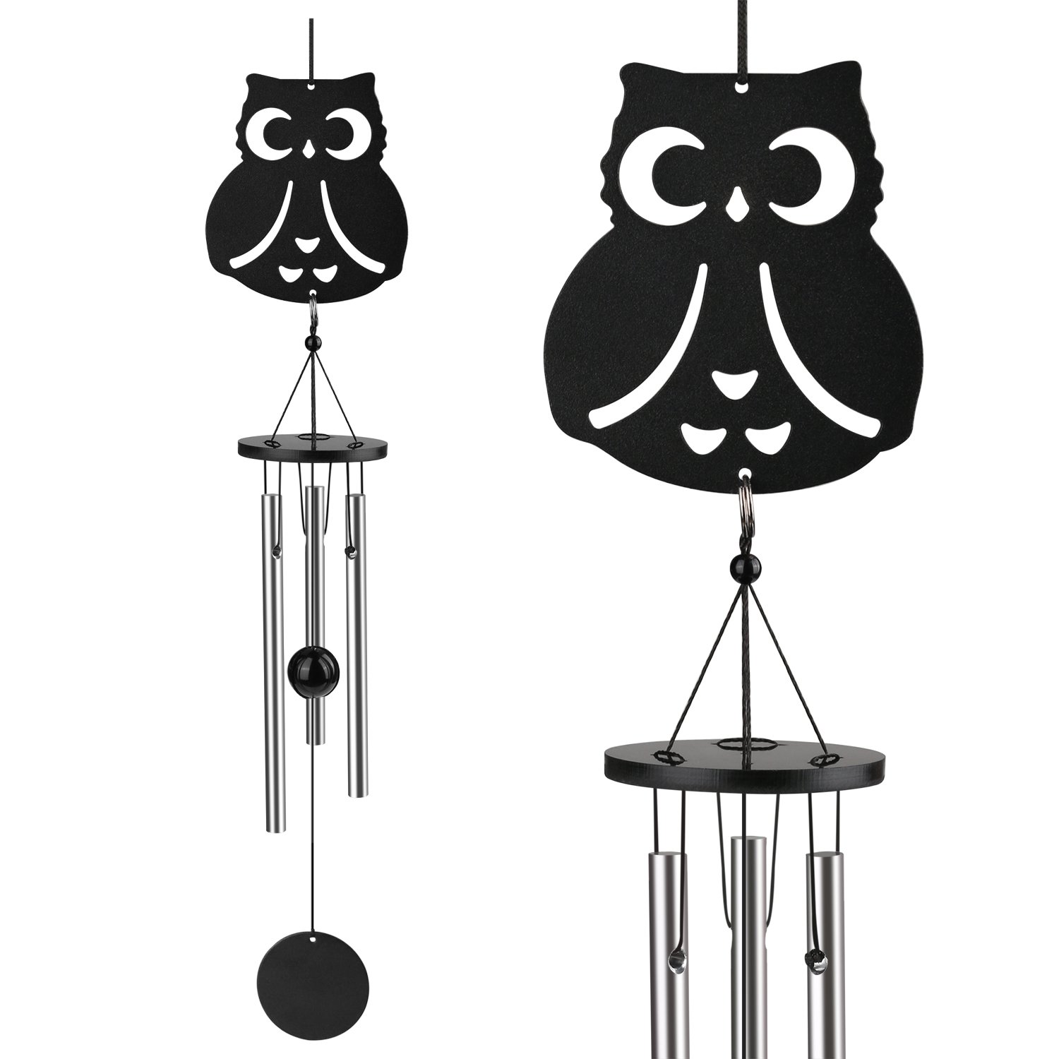 Hangup Owl Wind Chimes for Garden/Home/Patio
