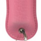 PS-1PNK :PEPPER SHOT PEPPER SPRAY/1/2 oz w/Leatherette Holster and Quick Key Release Key Chain