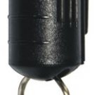PS-1ABLK: PEPPER SHOT PEPPER SPRAY/1/2 oz w/Injection Molded Holster and Quick Key Release Key Chain