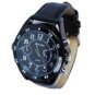 HD Hidden Watch Camera with Built-In DVR, Black Case and Black Band - SKU: HC-WATCH-BK