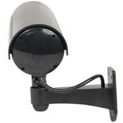 Bullet style IR Dummy Camera Black -SKU: DM-IRCAMBLK