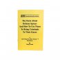 Tactical Defense Spray Book SKU:TAC-1